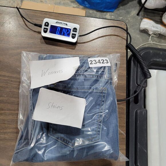 Gap Jeans Womens 2x26 Blue Denim Slim Stretch Classiccore Preppy Casual Distress - Picture 12 of 12